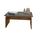 Ver imagem 2 de Mesa de Centro Sala de Estar Lilibeth Titanium/Naturale