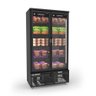 Auto Serviço Vanguard Congelados 2 Portas Aquecidas -18 ºc Asvcg2ppp Preto/preto 220v - Refrimate - 1