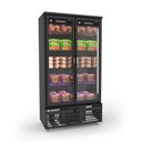Ver imagem 1 de Auto Serviço Vanguard Congelados 2 Portas Aquecidas -18 ºc Asvcg2ppp Preto/preto 220v - Refrimate