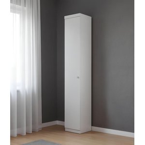 Multiuso de Canto Pequeno Lavanderia 1 Porta 4 Nichos Branco