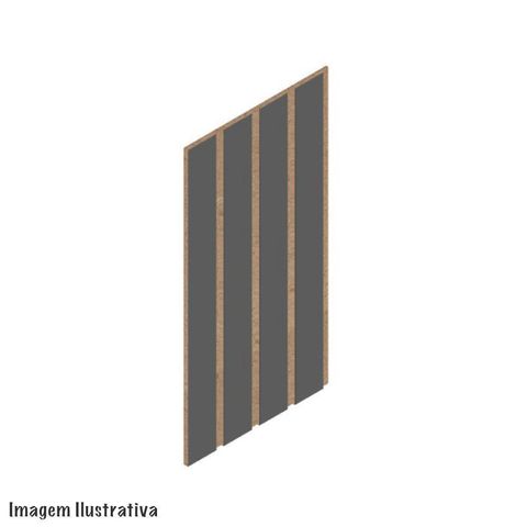Kit 12 Painel Ripado Mdf 6mm Premium Alto Padrão 77x20cm