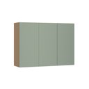 Ver imagem 1 de Armário Aéreo 120cm 3 Portas Slim Luciane Móveis