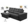 Sofá Retrátil e Reclinável 3 Lugares 2,30m com Molas Milena Suede Rover & Beato - 3