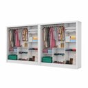 Ver imagem 2 de Closet Casal Duplo Fortaleza 6 Portas Premium 12 Prateleiras