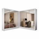 Ver imagem 3 de Closet Casal Duplo Fortaleza 6 Portas Premium 12 Prateleiras