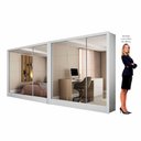 Ver imagem 4 de Closet Casal Duplo Fortaleza 6 Portas Premium 12 Prateleiras