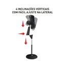 Ver imagem 6 de Ventilador de Coluna Arno 40cm Ve7c X-treme 7 Preto e Azul Escuro 220v