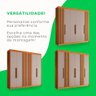 Guarda-roupa Casal 6 Portas 6 Gavetas Granada Mdf Sallêto Cinamomo com Off White - 3