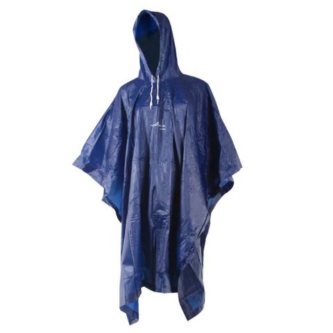 Capa de Chuva Poncho Adulto Iguazu NTK Azul