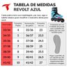 PATINS INLINE FREESTYLE TRAXART REVOLT - AZUL 7 (USA) - 38/39 (BR) - 6
