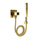 Ver imagem 1 de Ducha Manual com Desviador Docol Square 604243 Ouro Polido