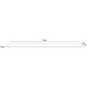 Ver imagem 4 de Prateleira Flutuante para Sala com Suporte Invisível 91x20cm Yara Preto - Lumil Lumil Móveis