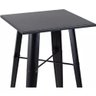 Mesa Bistro Tolix Alta Preta 60 X 60 Cm - Bar/café - 2