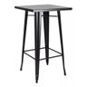 Mesa Bistro Tolix Alta Preta 60 X 60 Cm - Bar/café - 1