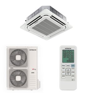 Ar condicionado Split Cassete Inverter 4 Vias 46.000 Btus Quente e Frio 220v Hitachi