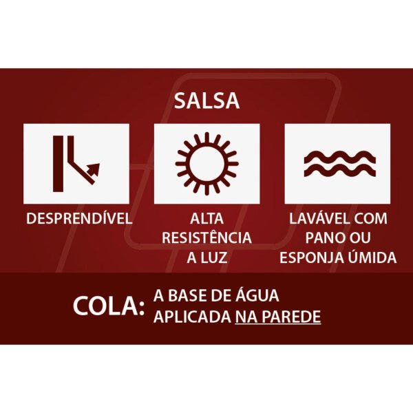 Papel de Parede Casual Moderno Liso Salsa Finottato - Rolo de 10m - 5
