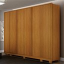 Ver imagem 1 de Guarda Roupa Casal Grande MDF 6 Portas Palazzo - Arbo Design