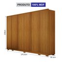 Ver imagem 2 de Guarda Roupa Casal Grande MDF 6 Portas Palazzo - Arbo Design