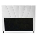 Ver imagem 1 de Cabeceira Cama Box Casal Dallas 140Cm Corano Branco - Abmaza