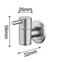 Ver imagem 3 de Torneira Inox c/ Saída p/ Máq. de Lavar Louças/Roupas Link Doan NOX13