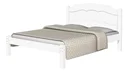 Ver imagem 3 de Cama Casal Lais 100% Mdf e Estrado 100% Madeira Basoto - Branco