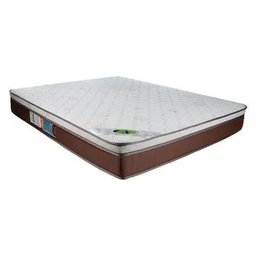 Cama Box Casal com Baú + Colchão Molas Ensacadas One Side Caribe 66x138x188:Branco - 10