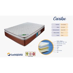 Cama Box Casal com Baú + Colchão Molas Ensacadas One Side Caribe 66x138x188:Branco - 9