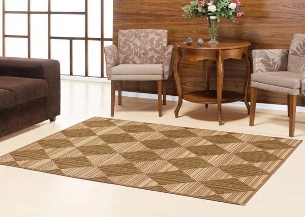 Tapete Andino Chocolate A-56 1,00 x 1,50M - 1
