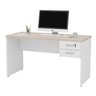 Mesa de Escritório 1.40x60 com Gaveteiro Tampo 30mm - Branco/dubai - 4