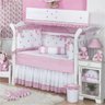 Kit Berço Luxo 10 peças - Rosa - 1