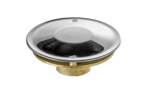 Ralo Inox Antiturbilhão Encaixe 50mm Para Piscina Nautilus - 1