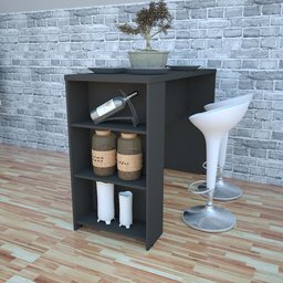 Mesa Bancada para Cozinha Ammirare - 2