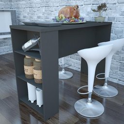 Mesa Bancada para Cozinha Ammirare - 1