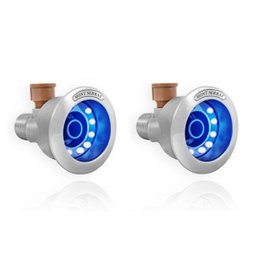 Duas Hidromassagem Inox Com Led Rgb Para Prainha E Spa - 1