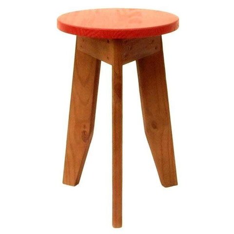 Banqueta Colorida Suze Vermelho