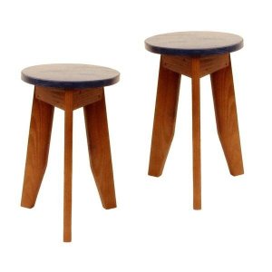 Conjunto 2 Banquetas Colorido Suze