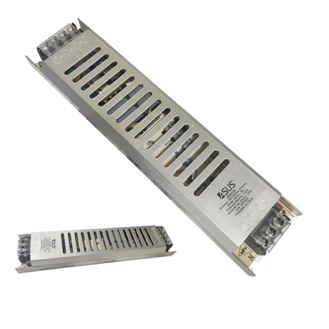 Fonte Chaveada Slim Driver 24v 5a Fita de Led Perfil Lustre Cftv Circuito Interno Segurança Disposit