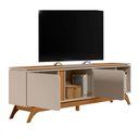 Ver imagem 3 de Rack Grande para Tv até 70 Polegadas 200 Cm 2 Portas Istambul Linea Brasil Nature/off White