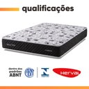 Ver imagem 6 de Cama Box Baú Casal Espuma AG65 Double Face Belga 138x188x60cm Herval - Suporta até 150kg por