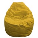 Ver imagem 1 de Puff Pera Cheio Corino Amarelo - Dominic Decor