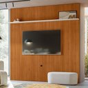 Ver imagem 1 de Painel Piso Teto New Guaporé Ambiente Cinamomo Off White - Madetec