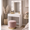 Ver imagem 2 de Penteadeira Camarim com Espelho 1 Gaveta Lavinia