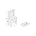 Ver imagem 5 de Penteadeira Camarim Lavinia