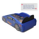 Ver imagem 4 de Cama Carro Hot Solteiro Estofada com Cabeceira de Banco:azul