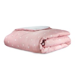 Capa para Edredom Duvet Cama Solteiro Algodão Percal 150 Fios Essencialle:Corações - 2