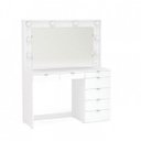 Ver imagem 3 de Penteadeira Camarim com Espelho 7 Gavetas Las Vegas