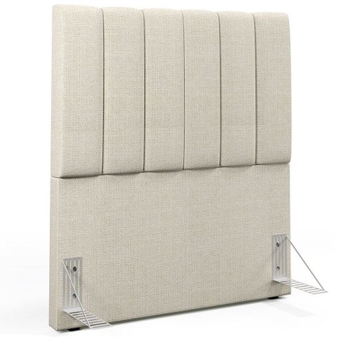Cabeceira Cama Box Painel Solteiro 100 Cm Dália W01 Linho - Lyam Decor