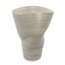 Ver imagem 1 de Vaso Decorativo Organico em Ceramica Cinza 35x26x22cm