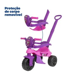 Carrinho de Passeio com Pedal Infantil Kemotoca Baby Dog Rosa - 2