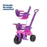 Carrinho de Passeio com Pedal Infantil Kemotoca Baby Dog Rosa - 2